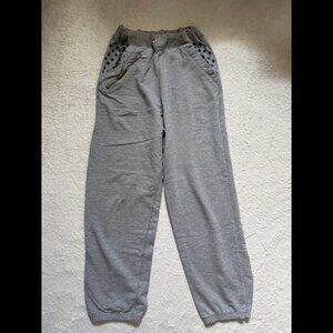 B Casual Gray Sweatpants